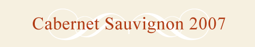 Cabernet Sauvignon 2007